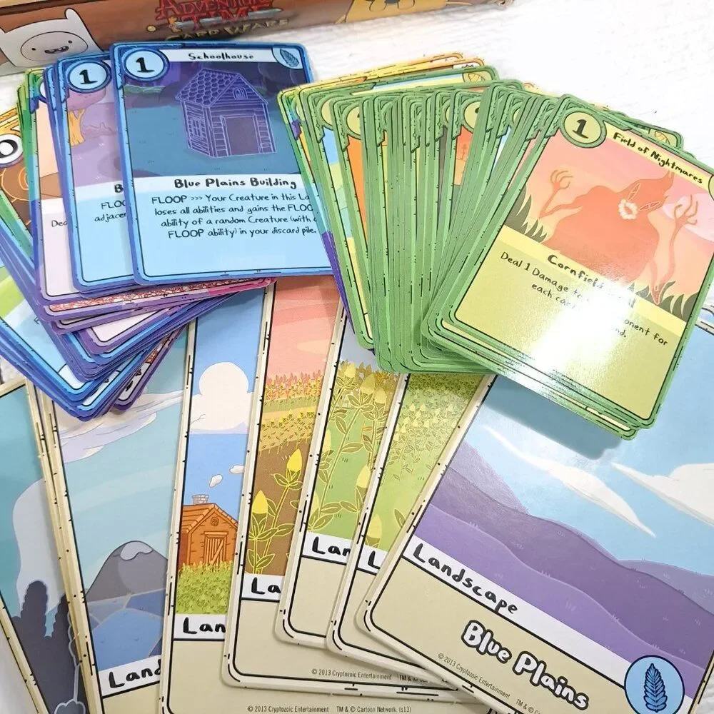 Adventure Time‎ Card Wars Finn Vs Jake Collector's Pack Set Cryptozoic COMPLETE
